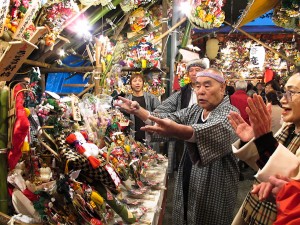 Tori-no-Ichi, vendors