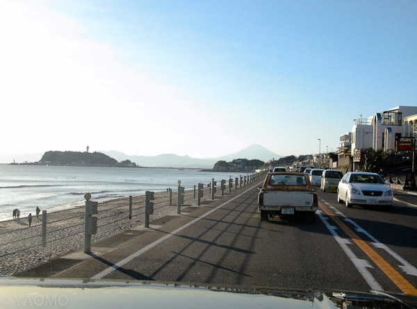 Heading toward Enoshima