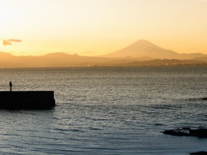 Mt. Fuji from Enoshima
