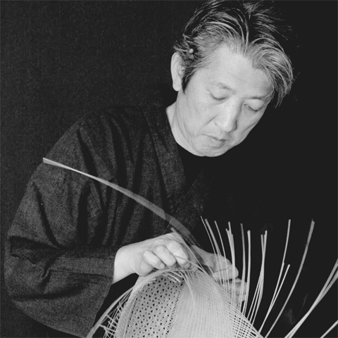 Japanese bamboo artisan: Kenichi Mouri 