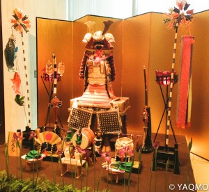 Warrior dolls display