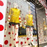 Louis Vuitton/Yayoi Kusama collaboration. Isetan Department Store, Tokyo.